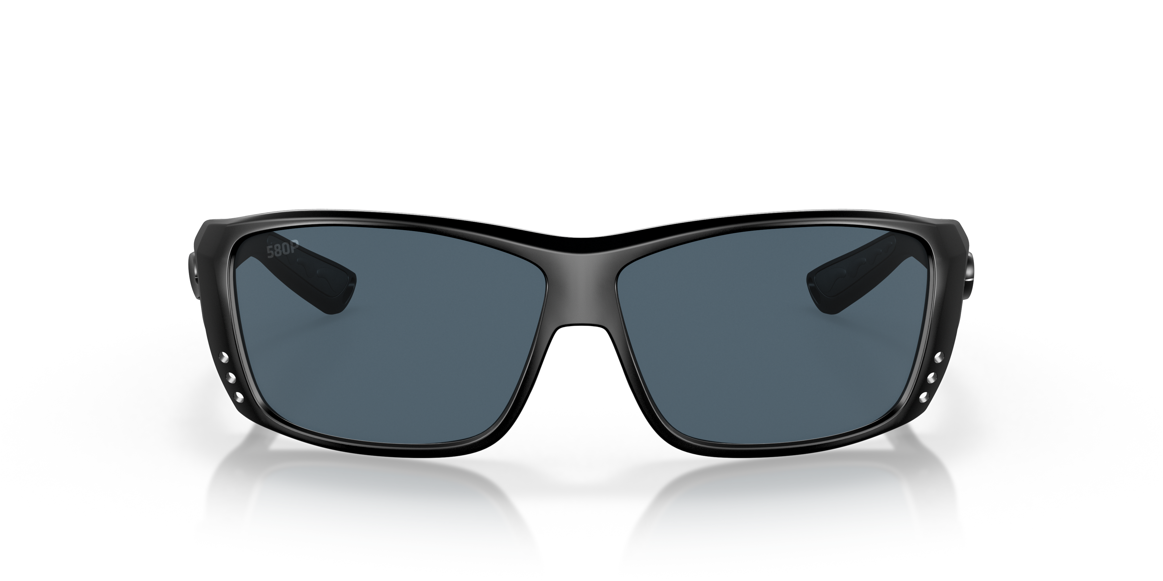 COSTA DEL MAR Cat Cay 580 POLARIZED Sunglasses Blackout/Gray 580G Glass NEW 97963492805